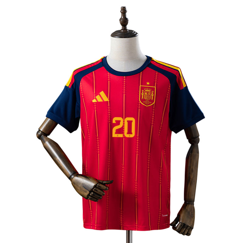 Pedri 20 Spanien VM 2026 hjemmebanetrøje til mænd Pedri 20 Spanien VM 2026 hjemmebanetrøje til mænd