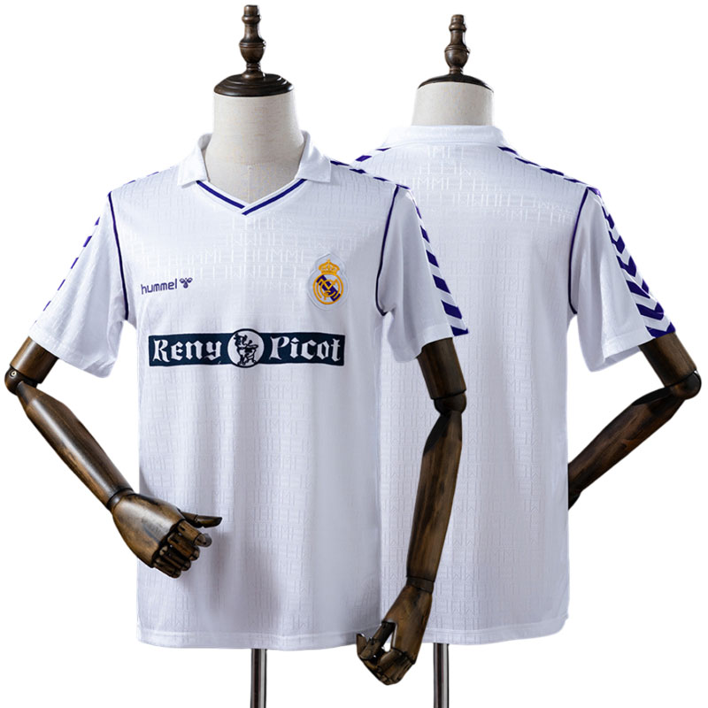 Real Madrid 1989/90 hjemmebanetrøje – klassisk retro fodboldtrøje