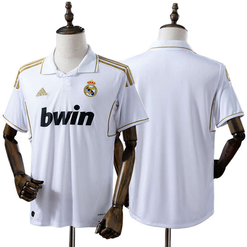 Real Madrid 2011/12 hjemmebanetrøje – vintage retro fodboldtrøje herre