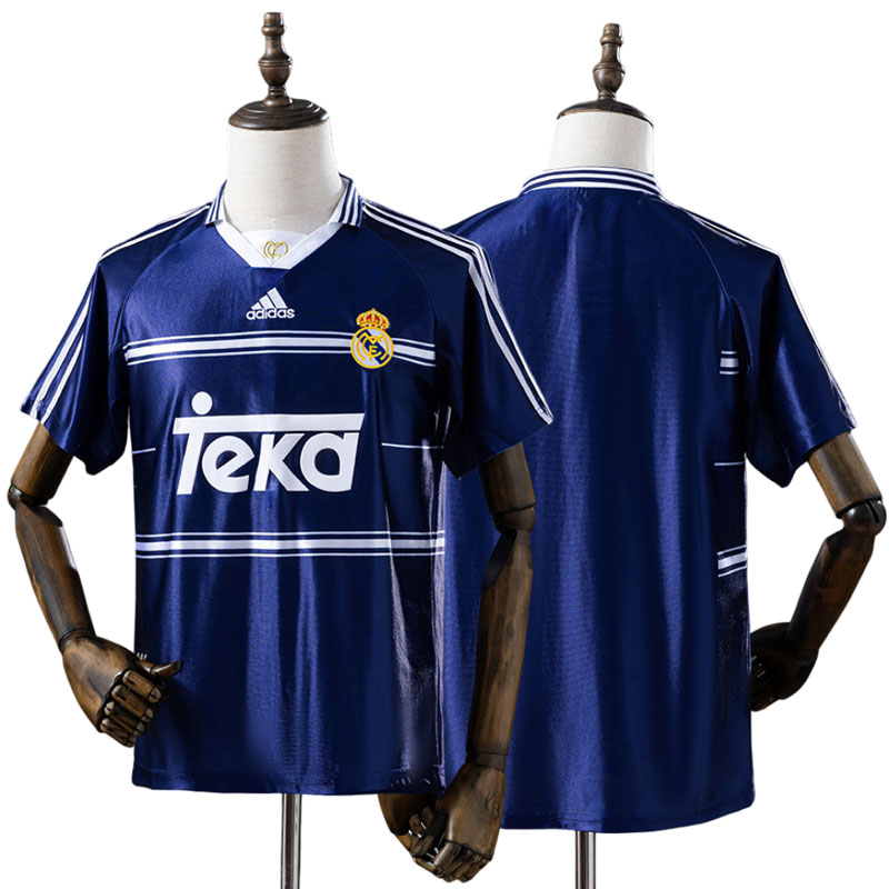 Real Madrid 98/99 retro udebanetrøje - herre model