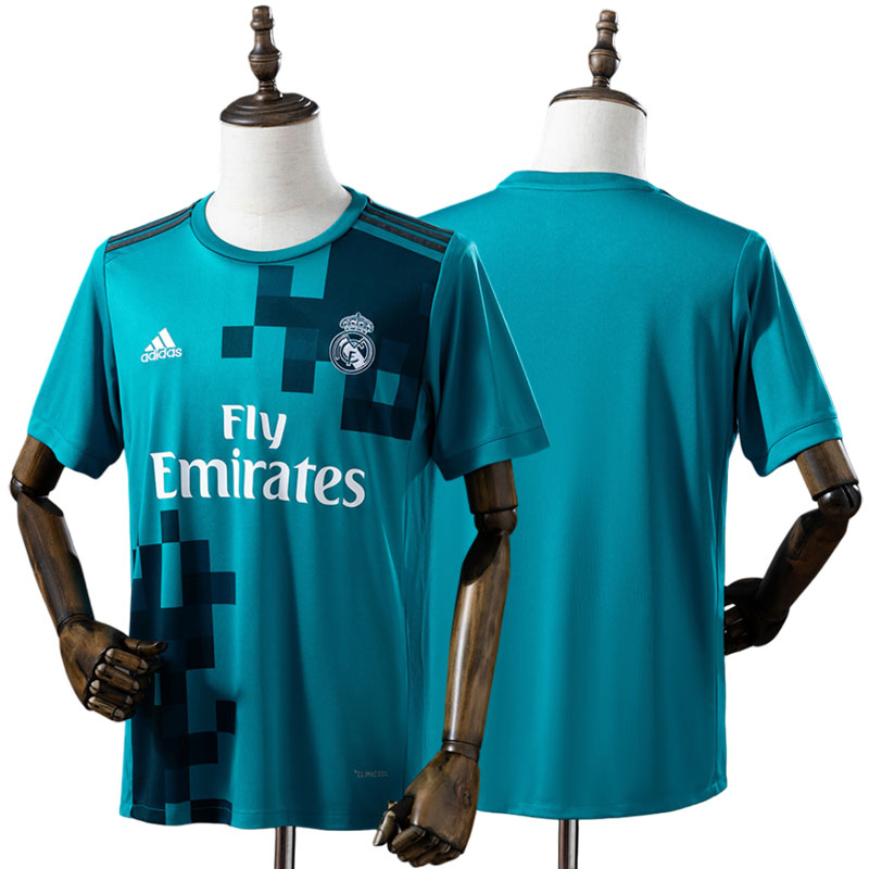 Real Madrid retro fodboldtrøje 2017/18 tredje trøje til mænd