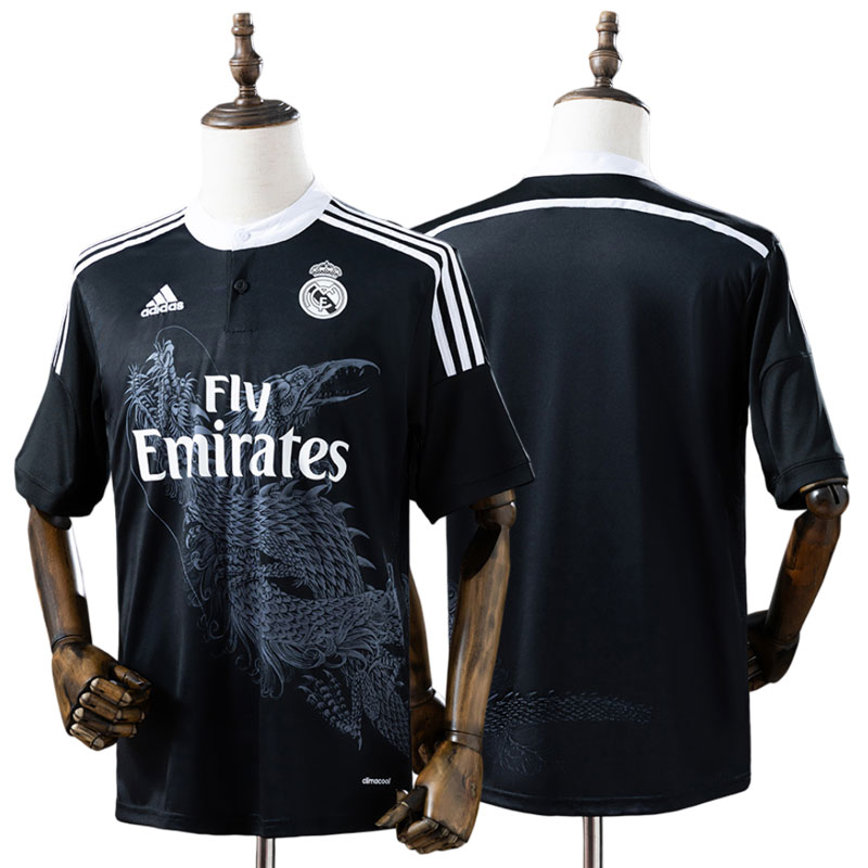 Real Madrid retro sort tredje trøje 2014/15 til mænd