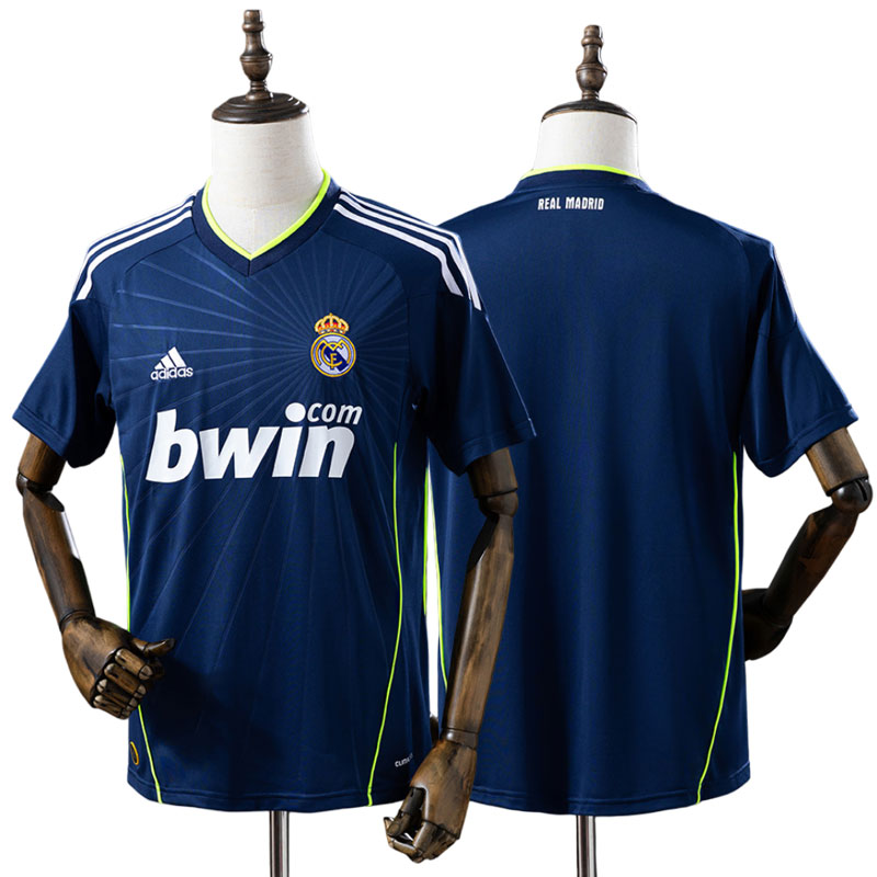 Real Madrid udebanetrøje 2010/11 retro - klassisk herre trøje
