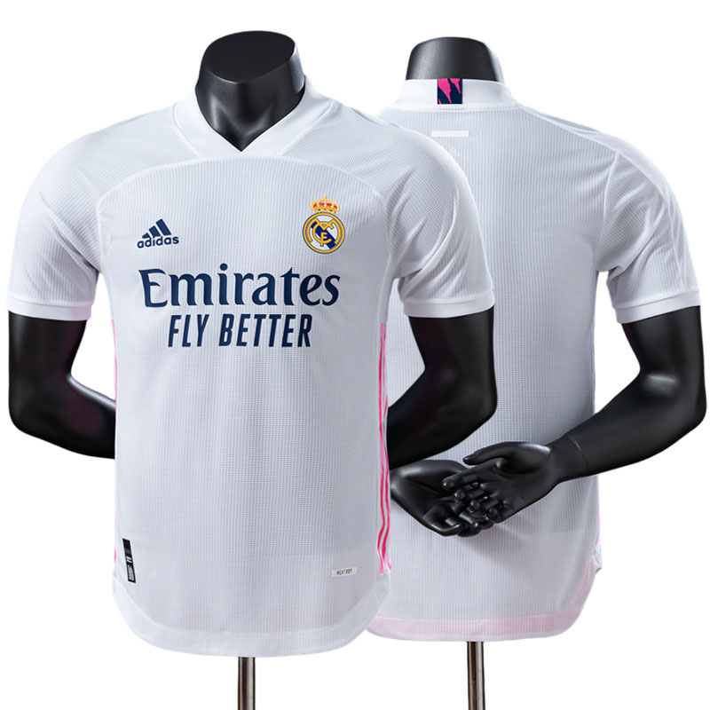 Retro Real Madrid hjemmebanetrøje 2020/21 til mænd