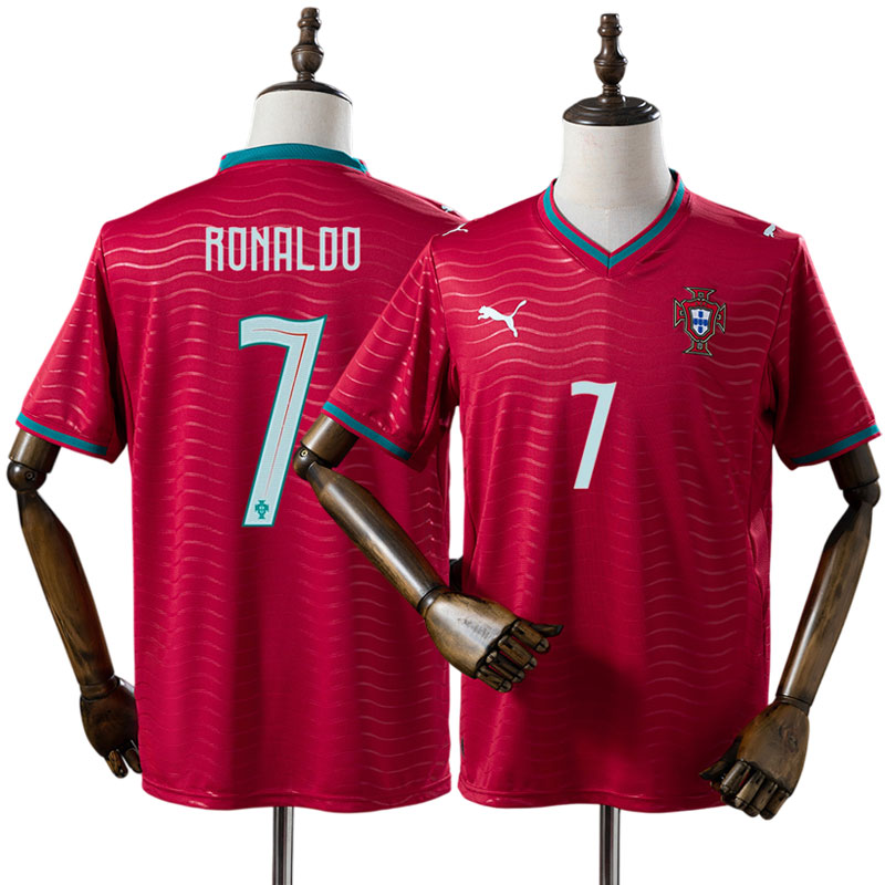 Ronaldo 7 Portugal 2026 hjemmebanetrøje - VM trøje til voksne