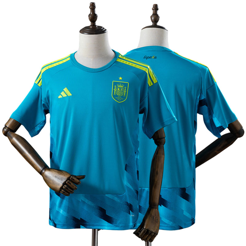 Spanien landshold VM 2026 målmandstrøje – herre fodboldtrøje