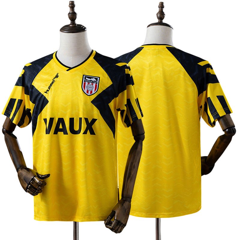 Sunderland 93/94 retro tredje fodboldtrøje til mænd