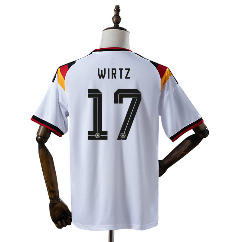 Tyskland 2026 hjemme fodboldtrøje til mænd – Wirtz 17 rygnummer Tyskland 2026 hjemme fodboldtrøje til mænd – Wirtz 17 rygnummer