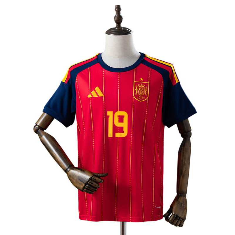 VM 2026 Spanien trøje – Lamine Yamal 19 herre fodboldtrøje VM 2026 Spanien trøje – Lamine Yamal 19 herre fodboldtrøje