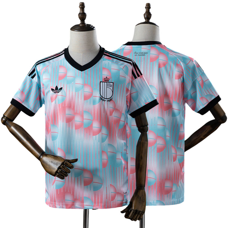 Belgien udebanetrøje til VM 2026 – populær herre fodboldtrøje