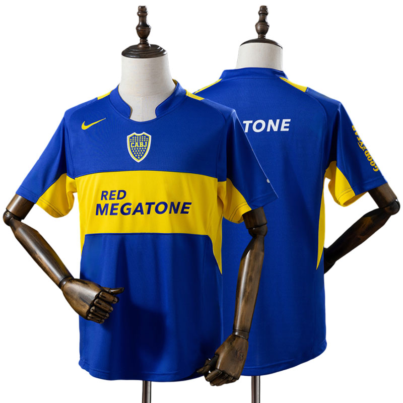 Boca Juniors 2005 retro hjemmebanetrøje