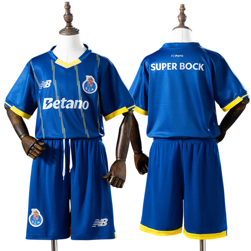 FC Porto børne fodboldtrøje 2025/26 – fjerde sæt med shorts