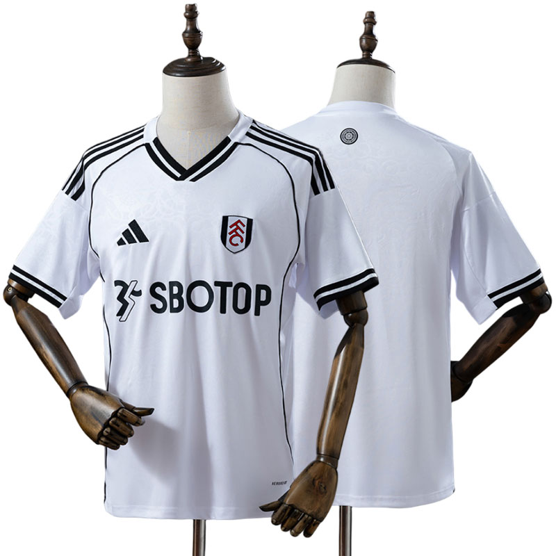 Fulham FC hjemmebanetrøje 2025/26 – hvid fodboldtrøje herre