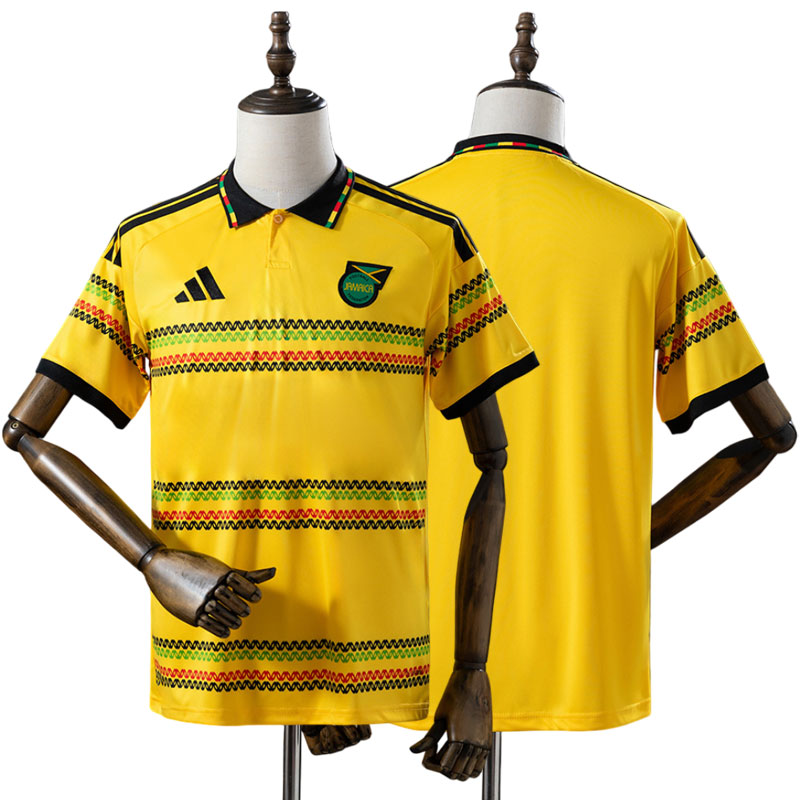 Jamaica fodboldtrøje 2026 – gul VM hjemmebanetrøje til mænd