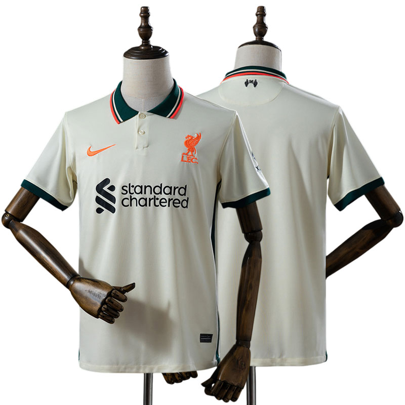 Liverpool retro udebanetrøje til mænd 2021/22