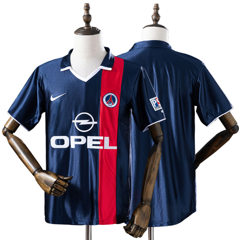 PSG hjemmebanetrøje 2001/02 – retro fodboldtrøje herre