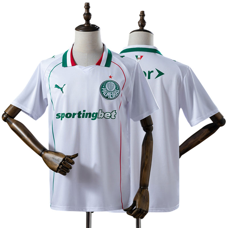 Palmeiras 2026/27 udebanetrøje - hvid fodboldtrøje til mænd