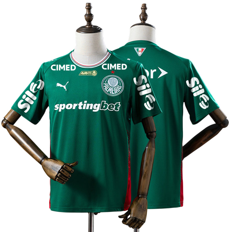 Palmeiras 26/27 hjemmebanetrøje herre - trøje med alle sponsorer
