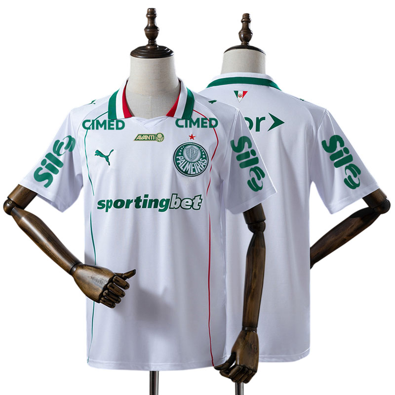 Palmeiras 26/27 udebanetrøje med alle sponsorer