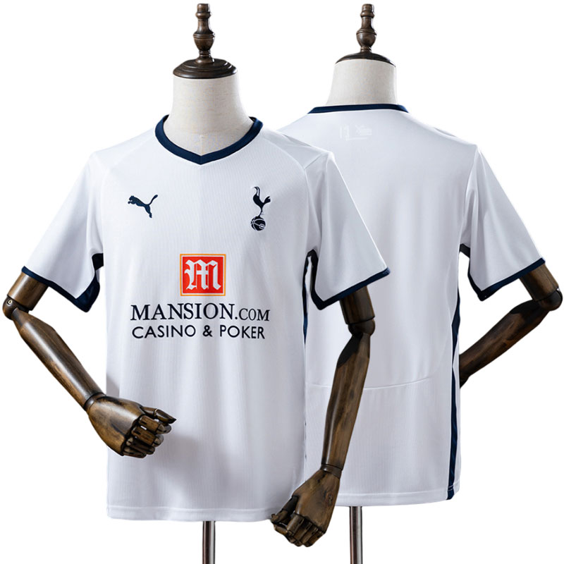 Tottenham 2008/09 hjemme retro fodboldtrøje til herrer