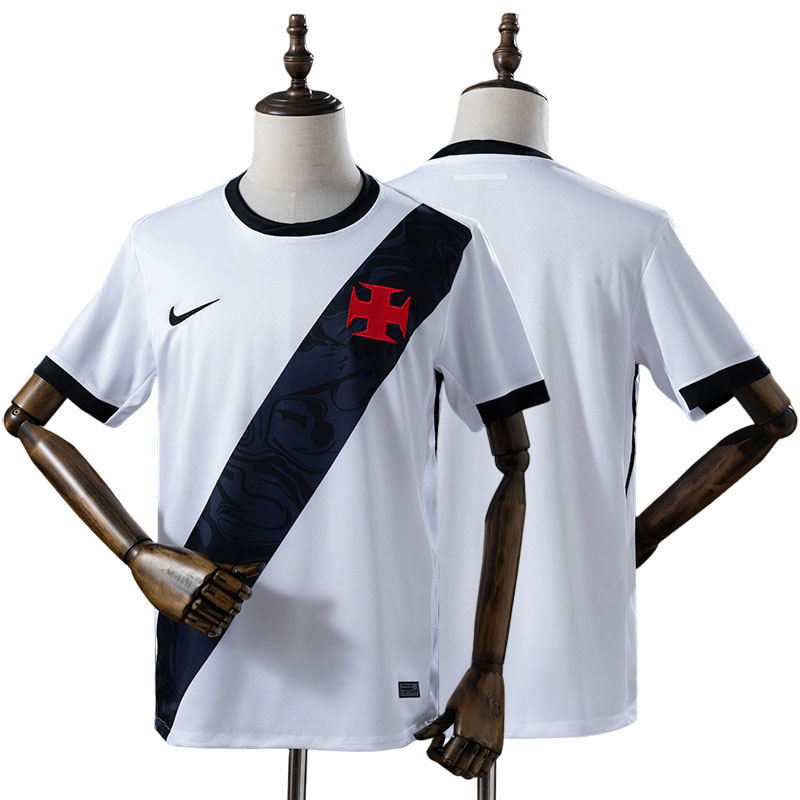 CR Vasco da Gama 26/27 udebanetrøje – hvid fodboldtrøje herre