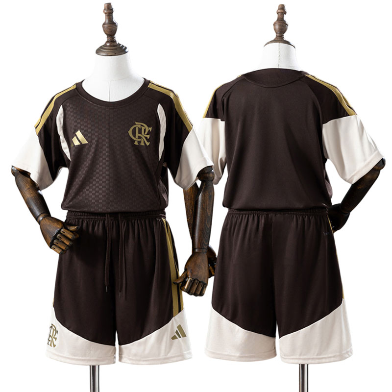 Flamengo 2026/27 træningssæt til børn – fodboldtrøje og shorts