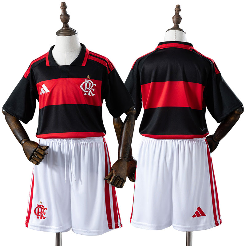 Flamengo 26/27 hjemmebanetrøje børn - fodboldsæt med shorts