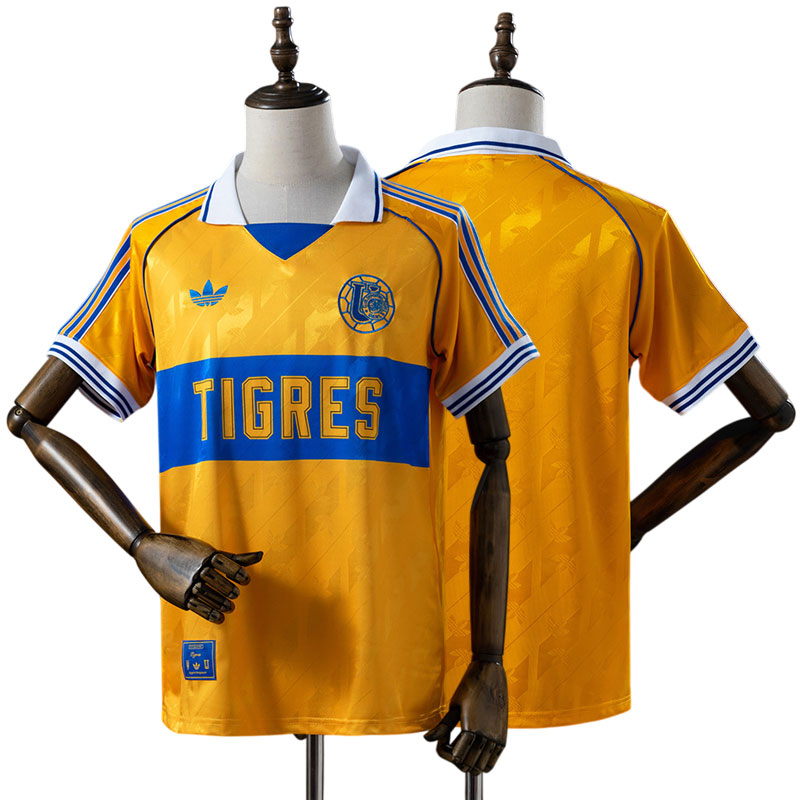 Tigres UANL 65 års jubilæumstrøje - retro fodboldtrøje til herrer