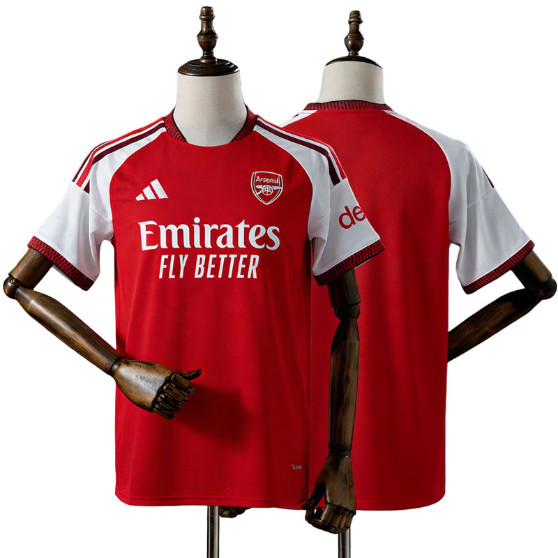 Arsenal FC 2026/27 hjemmebanetrøje herre – rød/hvid kortærmet fodboldtrøje