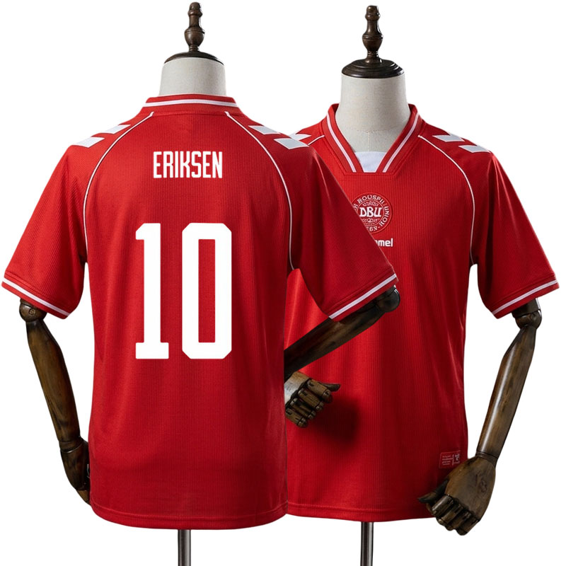 Christian Eriksen 10 Danmark 2026/27 hjemmebanetrøje til VM 2026