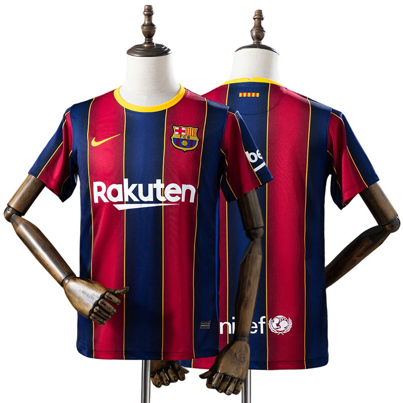 FC Barcelona 2020/21 hjemmebanetrøje retro – herre fodboldtrøje