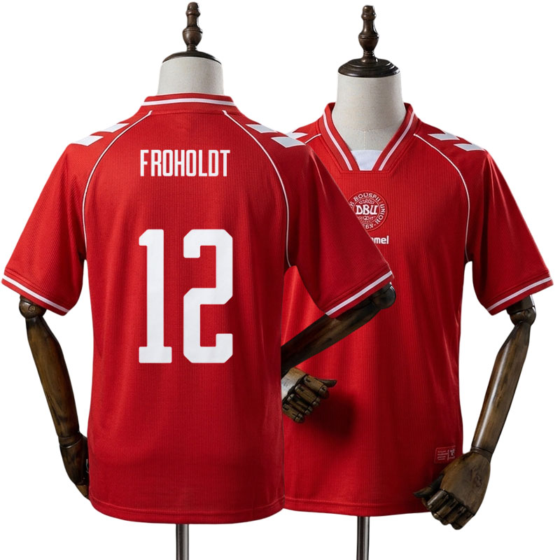 Køb Danmark VM 2026 Hjemmebanetrøje med FROHOLDT 12 tryk