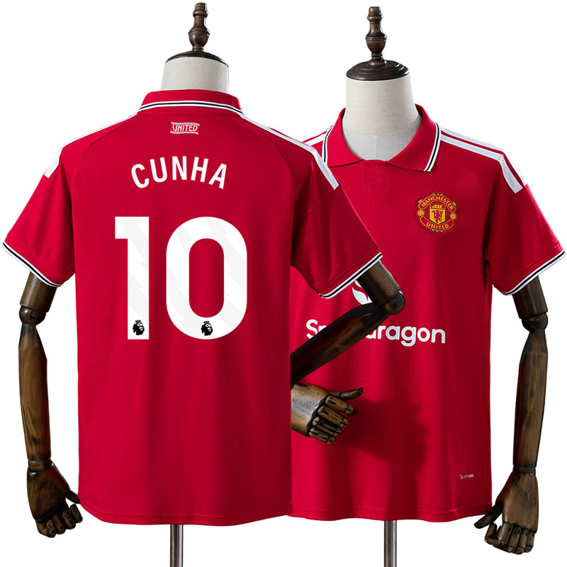 Manchester United 2026-27 hjemmebanetrøje CUNHA 10 på ryggen