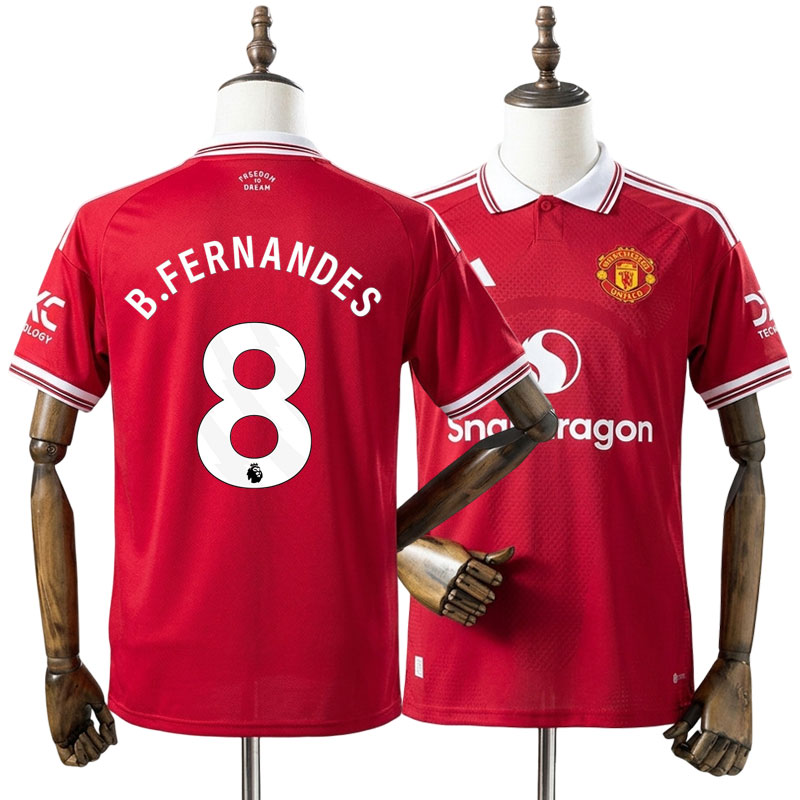 Manchester United 26/27 rød hjemmebanetrøje herre – B. Fernandes 8
