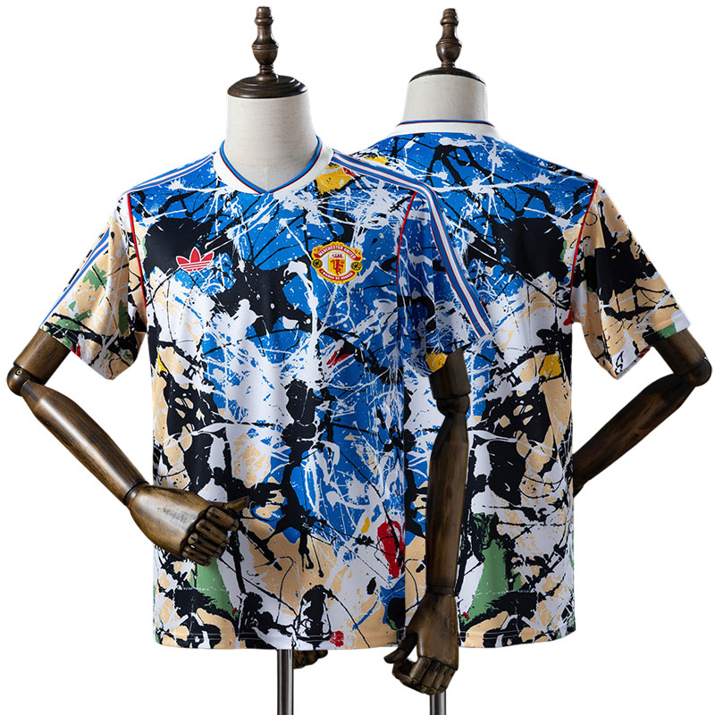 Manchester United Stone Roses 2025/26 trøje - Man Utd fodboldtrøje herre