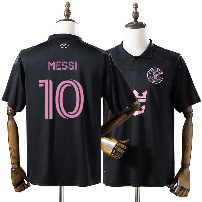 Messi 10 Inter Miami CF udebanetrøje 26/27 sort kortærmet