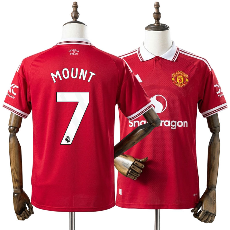 Mount 7 Manchester United 2026/27 hjemmebanetrøje - kortærmet herre