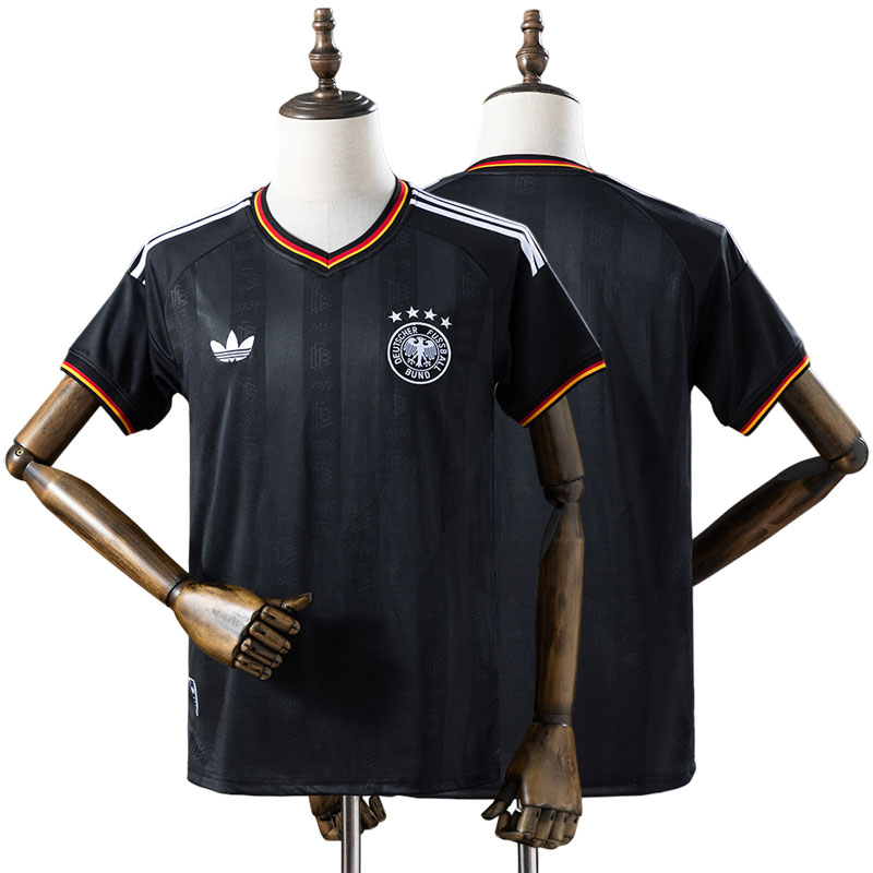 Tyskland sort fodboldtrøje 2026/27 herre landsholdstrøje kortærmet