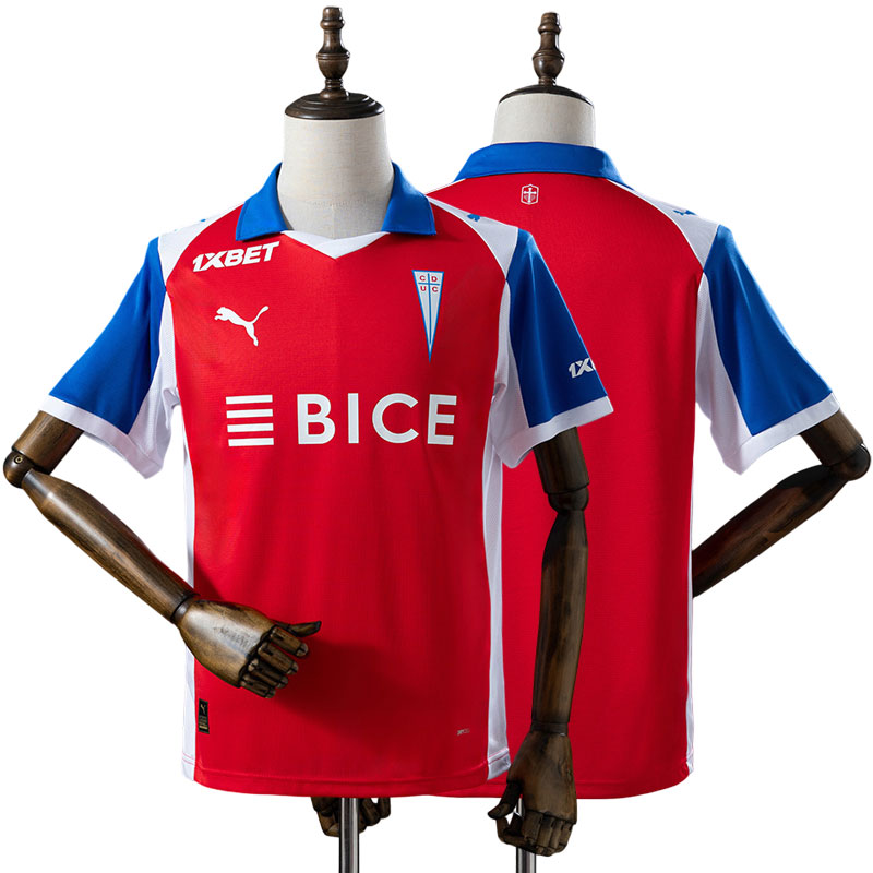 Universidad Católica 2026 away trøje – rød herre fodboldtrøje