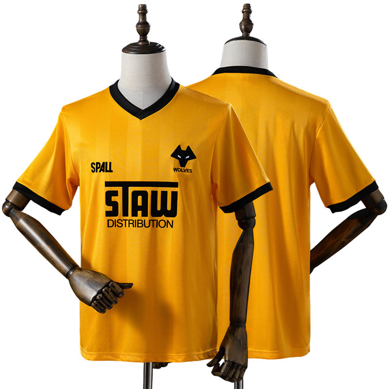 Wolverhampton Wanderers 86/87 retro hjemmebanetrøje