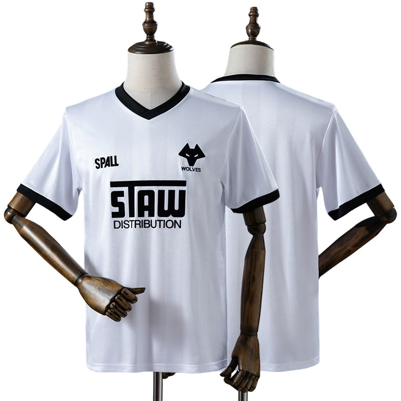 Wolves retro trøje 1986/88 - vintage udebanetrøje til herrer