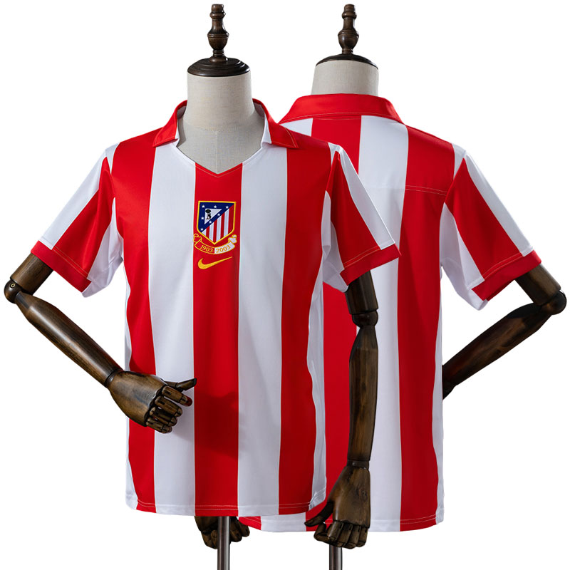 Atletico Madrid 2003-04 hjemmebanetrøje - retro fodbold trøje