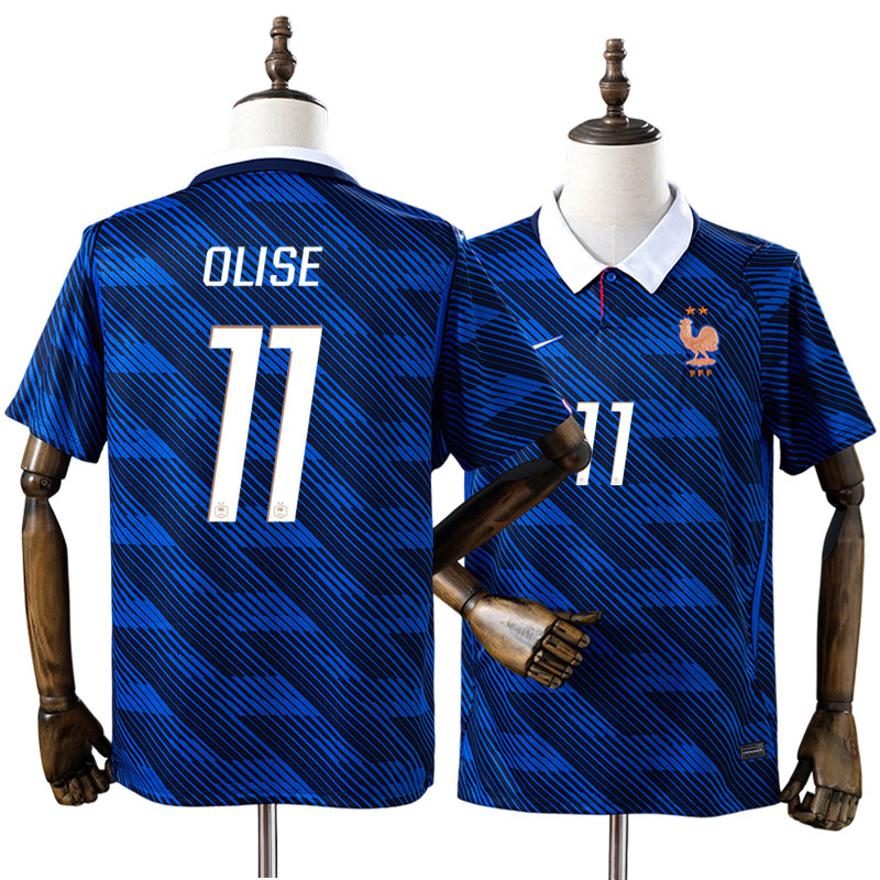 Frankrig 2026/27 hjemmebanetrøje Olise 11 – fodboldtrøje til mænd