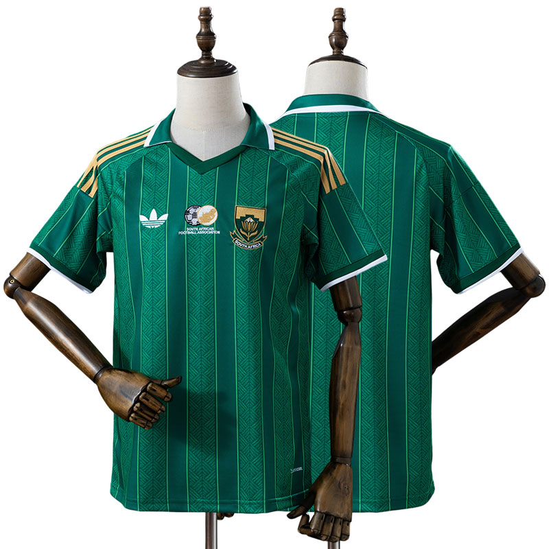 Køb Sydafrika 2026 fodbold trøje – grøn udebanetrøje herre