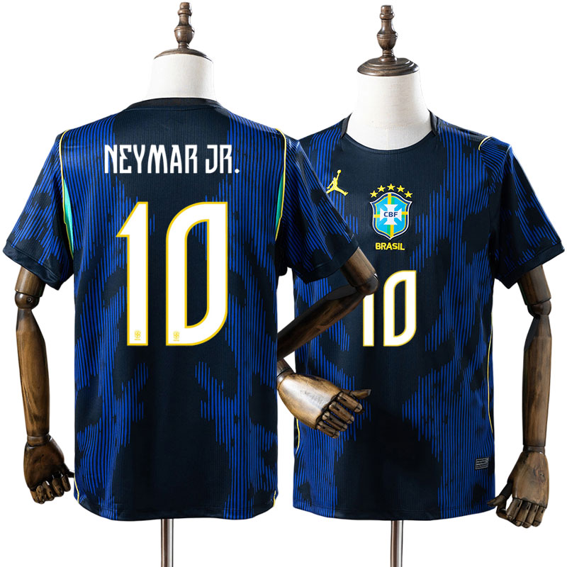 Neymar Jr. 10 Brasilien VM 2026 udebanetrøje – herre fodboldtrøje