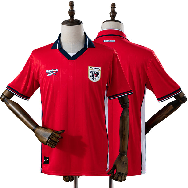Panama hjemmetrøje 2026 - rød fodbold trøje voksen