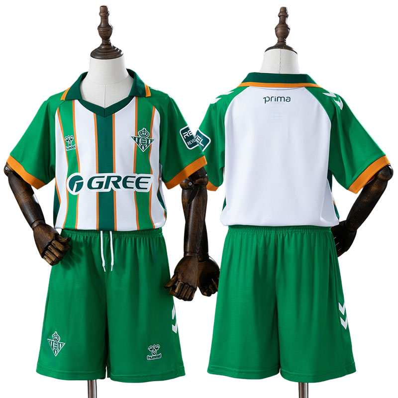 Real Betis 25/26 Forever Green børne fodboldtrøje sæt