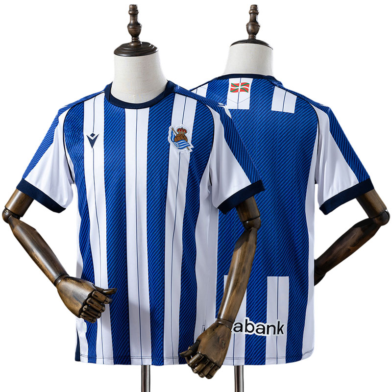 Real Sociedad hjemmebanetrøje 2025/26 - herre fodboldtrøje
