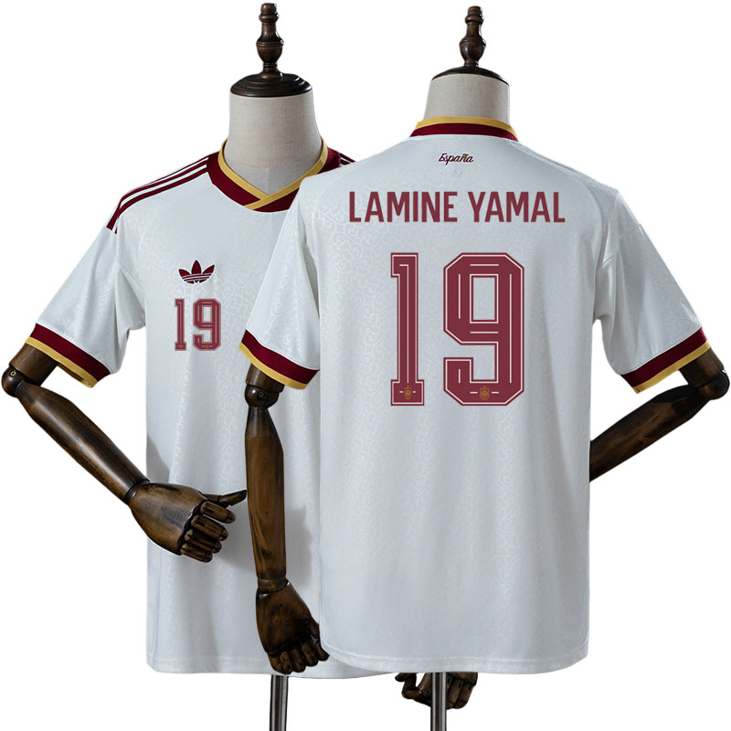 Spanien udebanetrøje 2026 – Lamine Yamal 19 fodboldtrøje til mænd