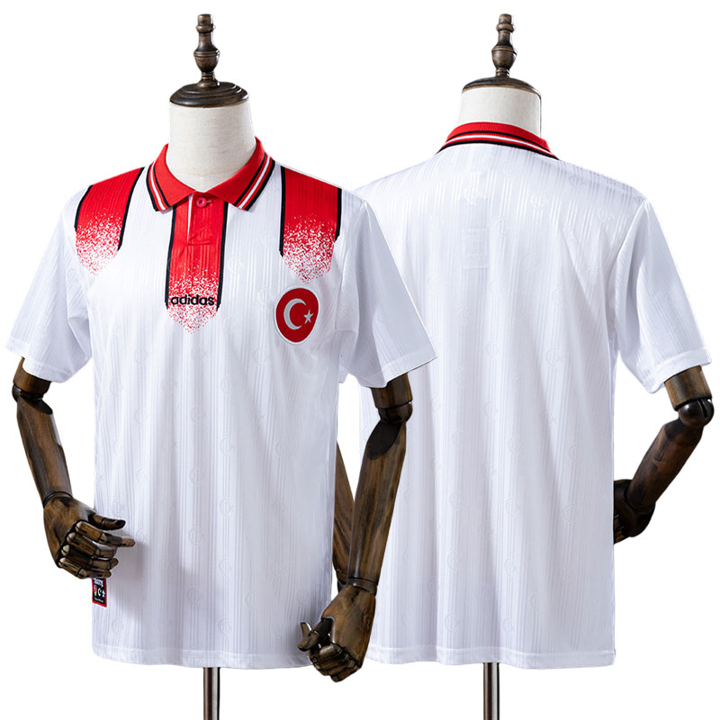 Tyrkiet retro trøje 1996 herre - vintage udebanetrøje